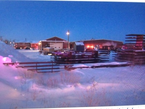 Fire at Hi-Qual Manufacturing Structures Ltd.