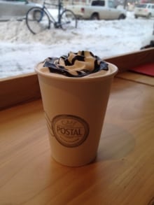Hot Chocolate at Café Postal