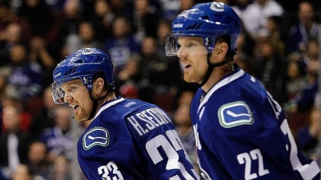 Led by Henrik and Daniel Sedin, the Canucks host the Oilers Friday night. Henrik's 72 career points and Daniel's 33 goals against the Oilers are the most they've scored versus any team. sedin-henrik