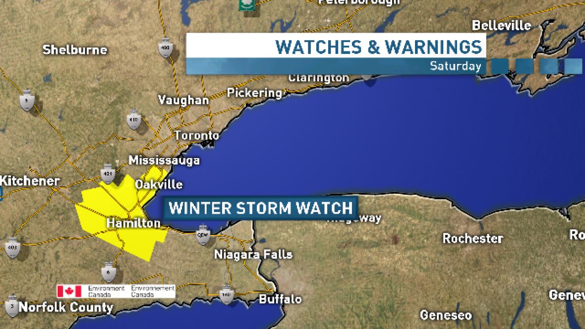 Winter storm warning in effect for Hamilton Latest Hamilton news