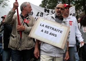 France Retirement Strike
