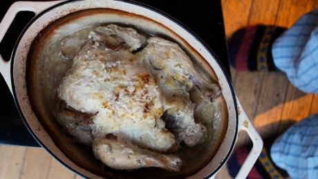 Braised chicken