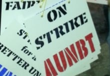 UNB strike