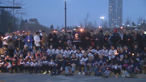 Vigil for Julie Paskall, Jan. 18, 2014