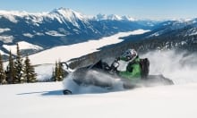 Clemina Creek snowmobiling