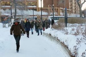 Cold students