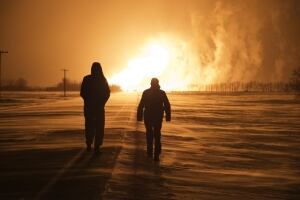 Pipeline explosion