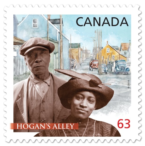 Hogan's Alley Black History Month stamp