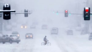 APTOPIX Winter Weather Kansas