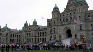Save B.C. Bears rally at Legislature
