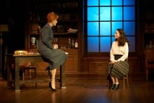 Jennifer Lyon and Tal Gottfried in The Secret Annex