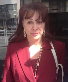 Eve Stewart in court