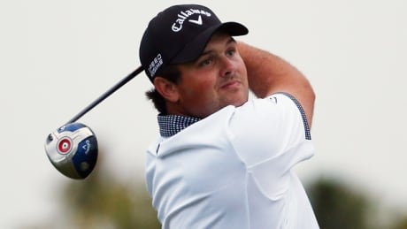 Patrick Reed hits his tee shot on the third hole during the first round of the World Golf Championships-Cadillac Championship at Trump National Doral on Thursday in Doral, Florida. 620-reed