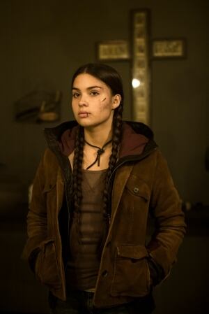 Devery Jacobs in "Rhymes For Young Ghouls"