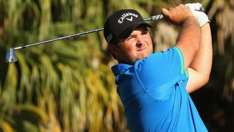 Patrick Reed watches his tee shot on the 13th hole during the third round of the World Golf Championships-Cadillac Championship at Trump National Doral on Saturday in Doral, Fla. Patrick Reed