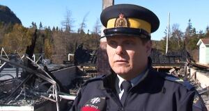 Corporal Trevor O'Keefe of the RCMP