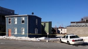 Saint John police investigate a homicide on Carmarthen Street
