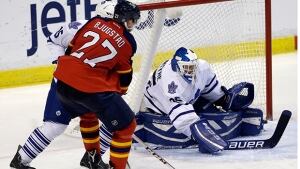 maple leafs panthers bjugstad