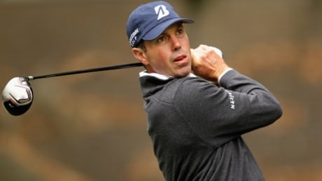 Matt Kuchar hits a tee shot on the 16th hole in the opening round of the RBC Heritage at Harbour Town Golf Links on Thursday. kuchar-matt-140417