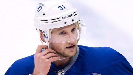 Steven Stamkos, shown in this file photo, left Game 3 in Montreal on Sunday during the second period. steven stamkos injury game 3