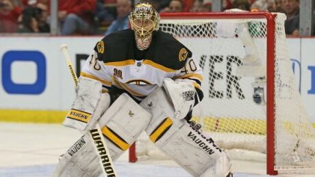 Bruins Tuukka Rask has held the Detroit Red Wings to only two goals in three games. tuukka-rask