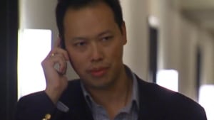 Hao Ji Tang on a phone