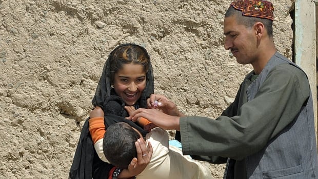 Polio vaccination in Afghanistan