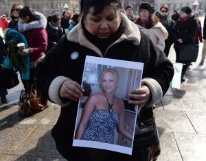missing and murdered aboriginal women vigil 20140305