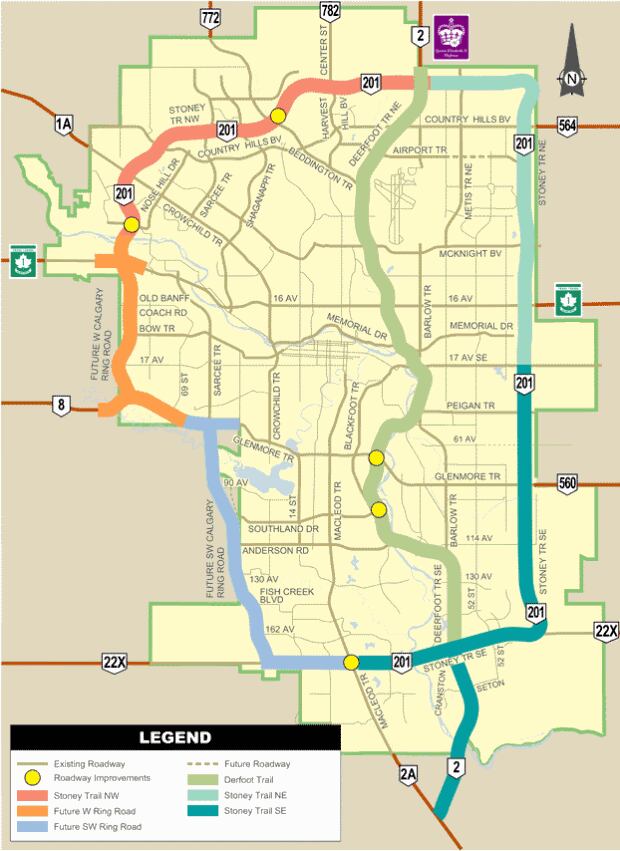 Southwest Ring Road map - new