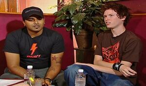 Dave "Brownsound" Baksh and Jay "Cone" McCaslin from 2002