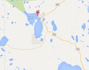Clearwater River Dene Nation Map