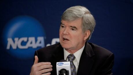 NCAA President Mark Emmert, seen in April, has been in his position since 2010. Mark Emmert