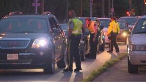 RCMP impaired driving roadblock in Coquitlam, June 27, 2014
