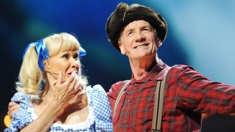 LONDON, ENGLAND - JULY 20: (EXCLUSIVE COVERAGE) Michael Palin performs on the closing night of 'Monty Python Live (Mostly)' at The O2 Arena on July 20, 2014 in London, England. (Photo by Dave J Hogan/Getty Images) Monty Python 80844113 Lumberjack song