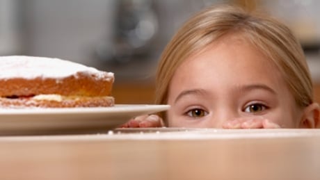 Allowing kids to serve themselves and recognize their body's cues of hunger and satiety helps reduce battles around the table. 81724903