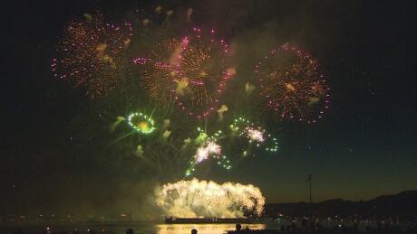 Police in Vancouver estimate a crowd of 250,000 came downtown and to Kitsilano to watch team USA put on the first show in the 2014 Honda Celebration of Light fireworks event. Vancouver Celebration of Light fireworks - July 26, 2014