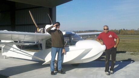 Michael Weir, left, and Gerald Thom had been friends for 28 years and shared a passion for flying. On Saturday night, they died after the home-built aircraft they were flying crashed outside of Nanaimo, B.C. Michael Weir and Gerald Thom