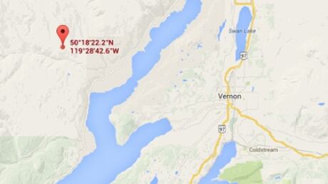 A small plane crashed in the forest off Six Mile Road, northwest of Vernon, late Monday afternoon. Vernon plane crash rough area