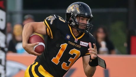 Tiger-Cats quarterback Dan LeFevour was named the CFL's offensive player of the week Tuesday after he completed 21 of 30 passes for 361 yards and rushed for another 109 in Saturday's 33-23 victory over Ottawa. It was his first start in the league. lefevour-dan