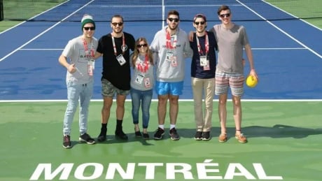 The Genie Army visited Uniprix Stadium leading up to the Rogers Cup to check out their tennis hero Eugenie Bouchard's home turf. Genie Army in Montreal for Rogers Cup