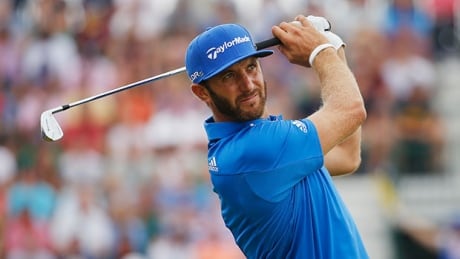 HOYLAKE, ENGLAND - JULY 20: Dustin Johnson of the United States tees off on the 4th hole during the final round of The 143rd Open Championship at Royal Liverpool on July 20, 2014 in Hoylake, England. johnson-dustin-620