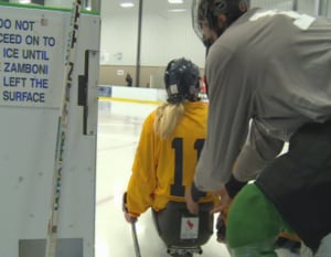 Sledge hockey