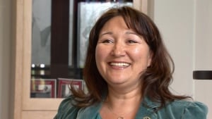 Kluane First Nations Chief Mathieya Alatini
