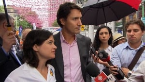 Justin Trudeau in Montreal, home broken into