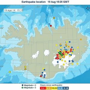 Iceland earthquake Bardarbunga