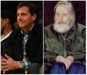Steve Carrell and John du Pont