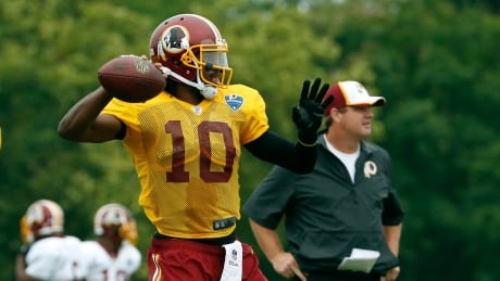 The New York Daily News has decided the newspaper will no longer print the nickname or show the logo of Washington's NFL club. Redskins RG3 Football