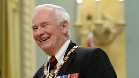 Governor General David Johnston invested Kelly Russell of Bell Island, Newfoundland and Labrador, into the Order of Canada last May. Order of Canada 20140507