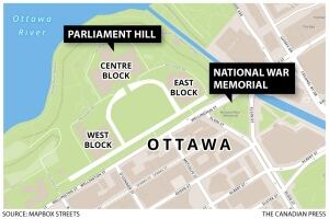 Shooting on Parliament Hill