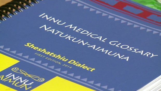 An Innu medical glossary has been handed out in parts of Labrador, and is now available as an app for Apple and Android devices.